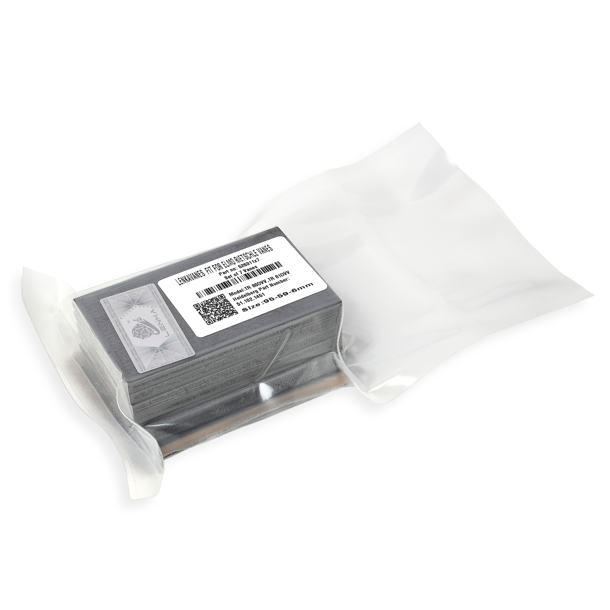 lenkavanes fit for heidelberg elmo rietschle vanes 526311